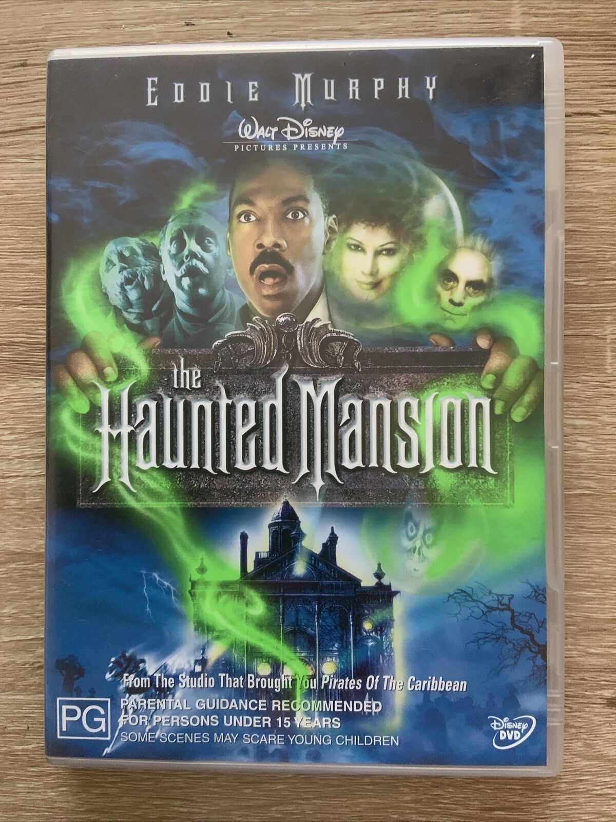 DVD THE HAUNTED MANSION 2004 R4 Eddie Murphy Walt Disney Ghosts Comedy Movie