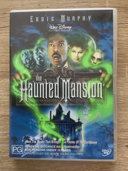 DVD THE HAUNTED MANSION 2004 R4 Eddie Murphy Walt Disney Ghosts Comedy Movie
