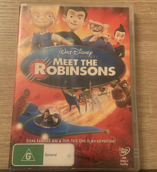 DVD MEET THE ROBINSONS 2007 Animated Family Movie Walt Disney Space Adventure
