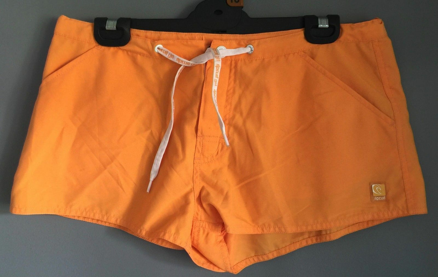 RIP CURL GIRL Board Shorts Orange Surf Beach Pool Swimmers Girls Size 12 NEW