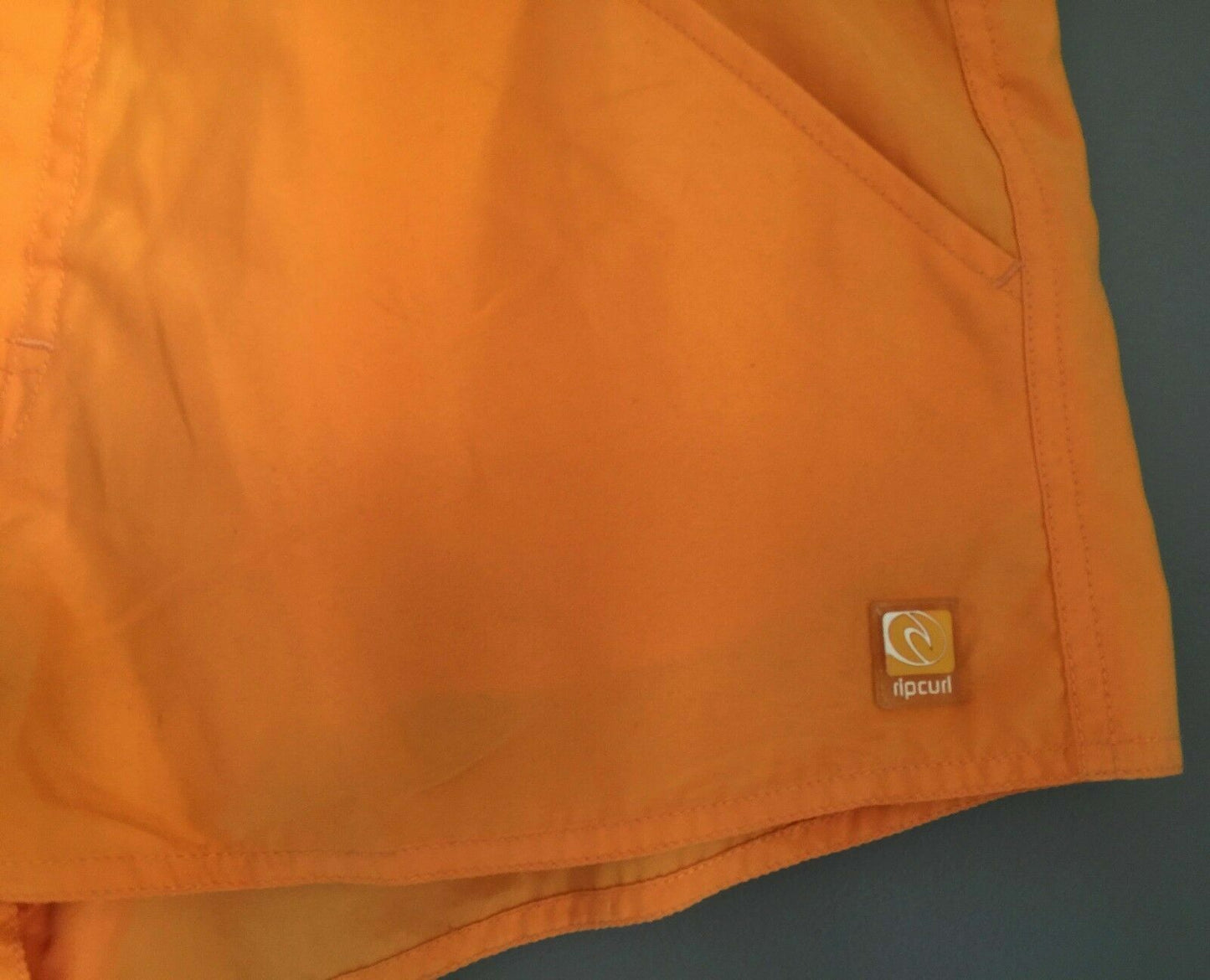 RIP CURL GIRL Board Shorts Orange Surf Beach Pool Swimmers Girls Size 12 NEW