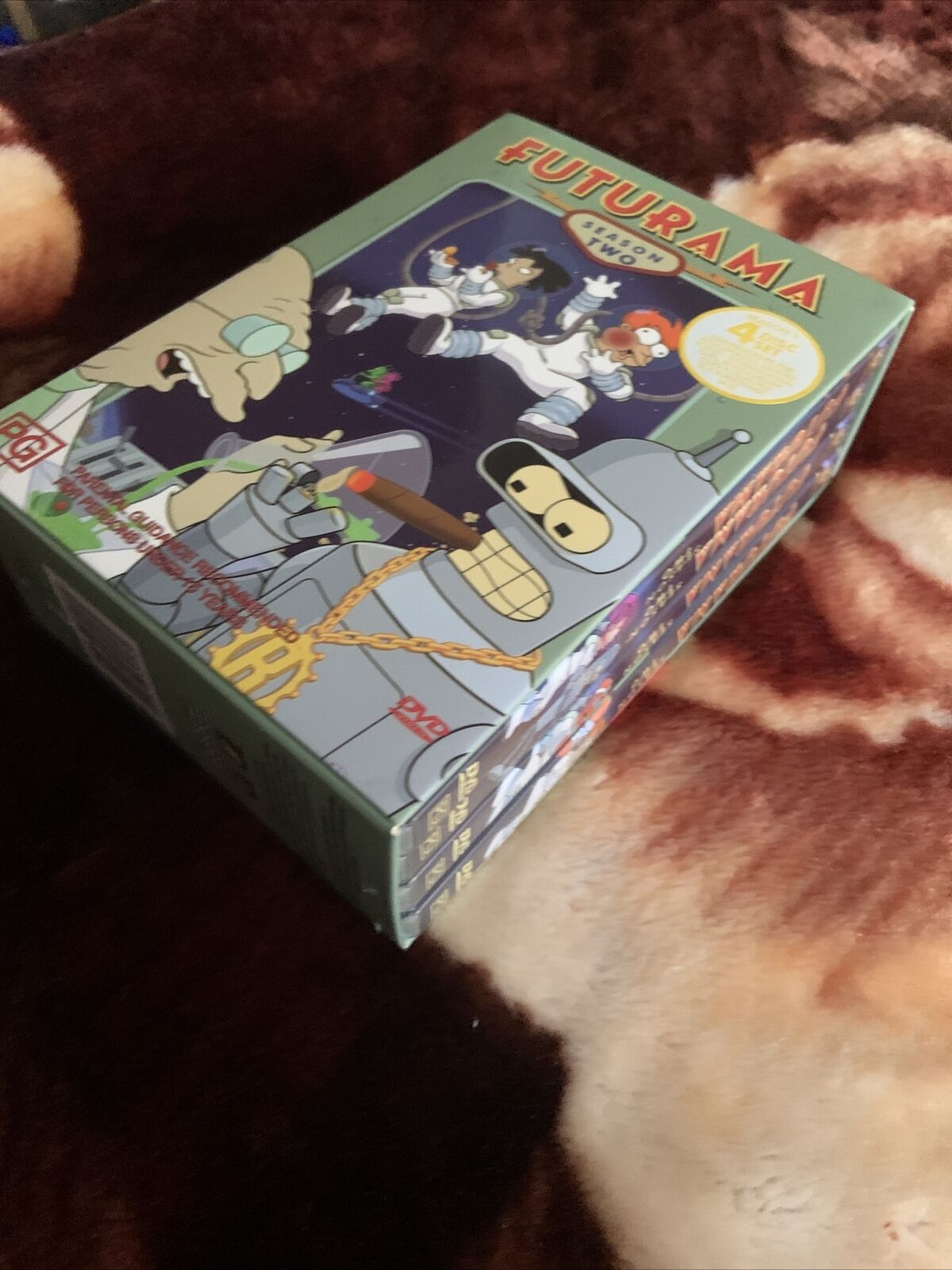 DVD FUTURAMA Season 2 4 Disc Set 2003 FATBOX  2003 Matt Groening TV Series