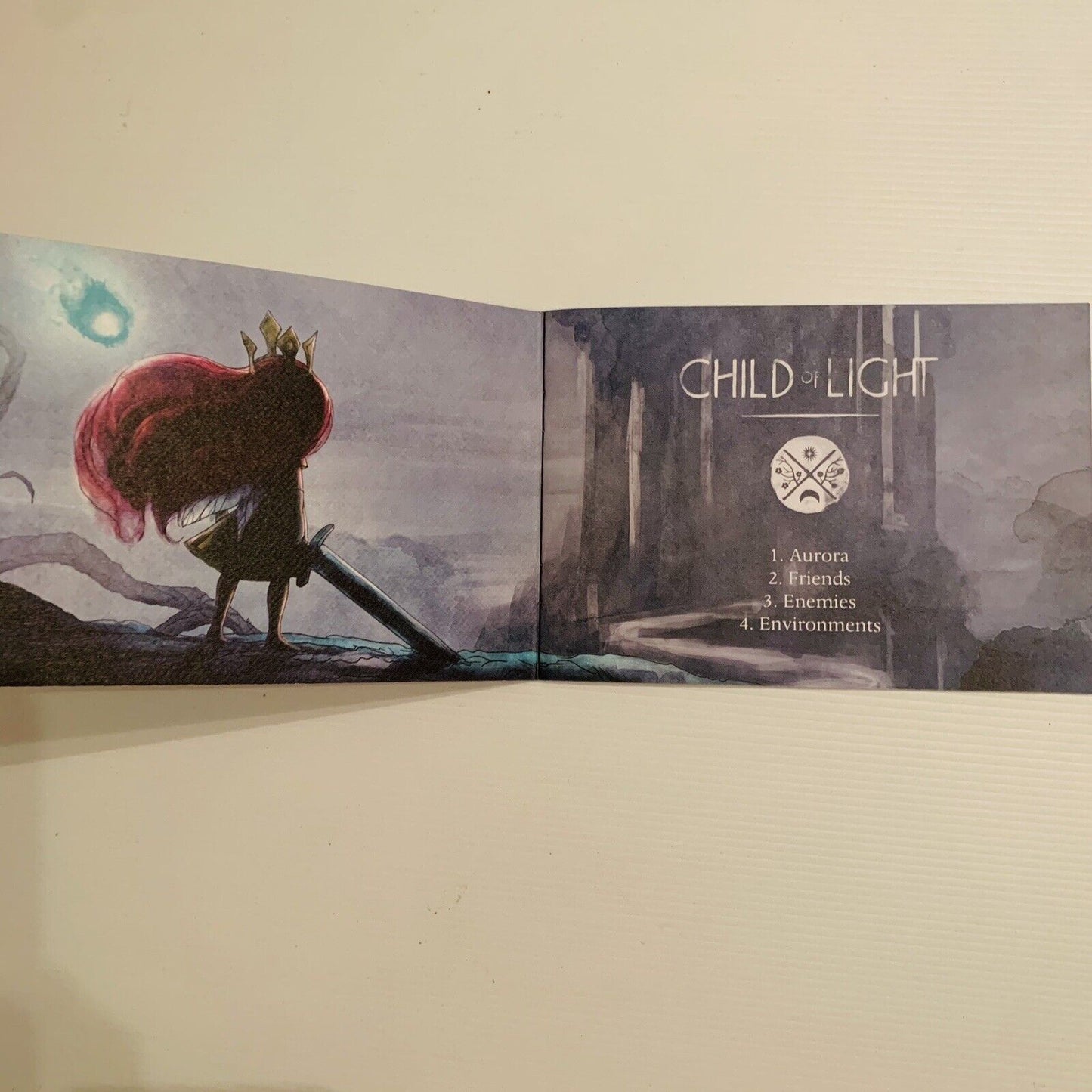 PC Deluxe Edition CHILD OF LIGHT Digital English 2014 *NO KEYRING New In Box