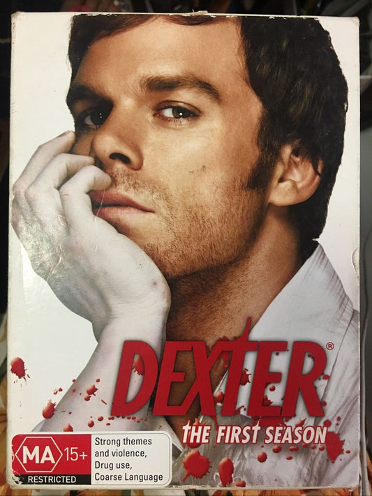 DVD DEXTER First Season 1st 2008 4 Disc Set Dark Cult Blood Gore TV Series