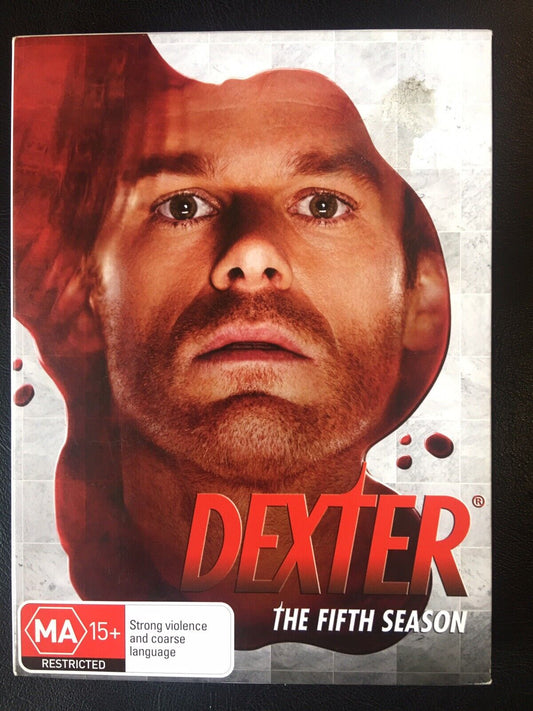 DVD DEXTER The Fifth Season 4 Disc Showtime Special Feature Dark Cult TV Series