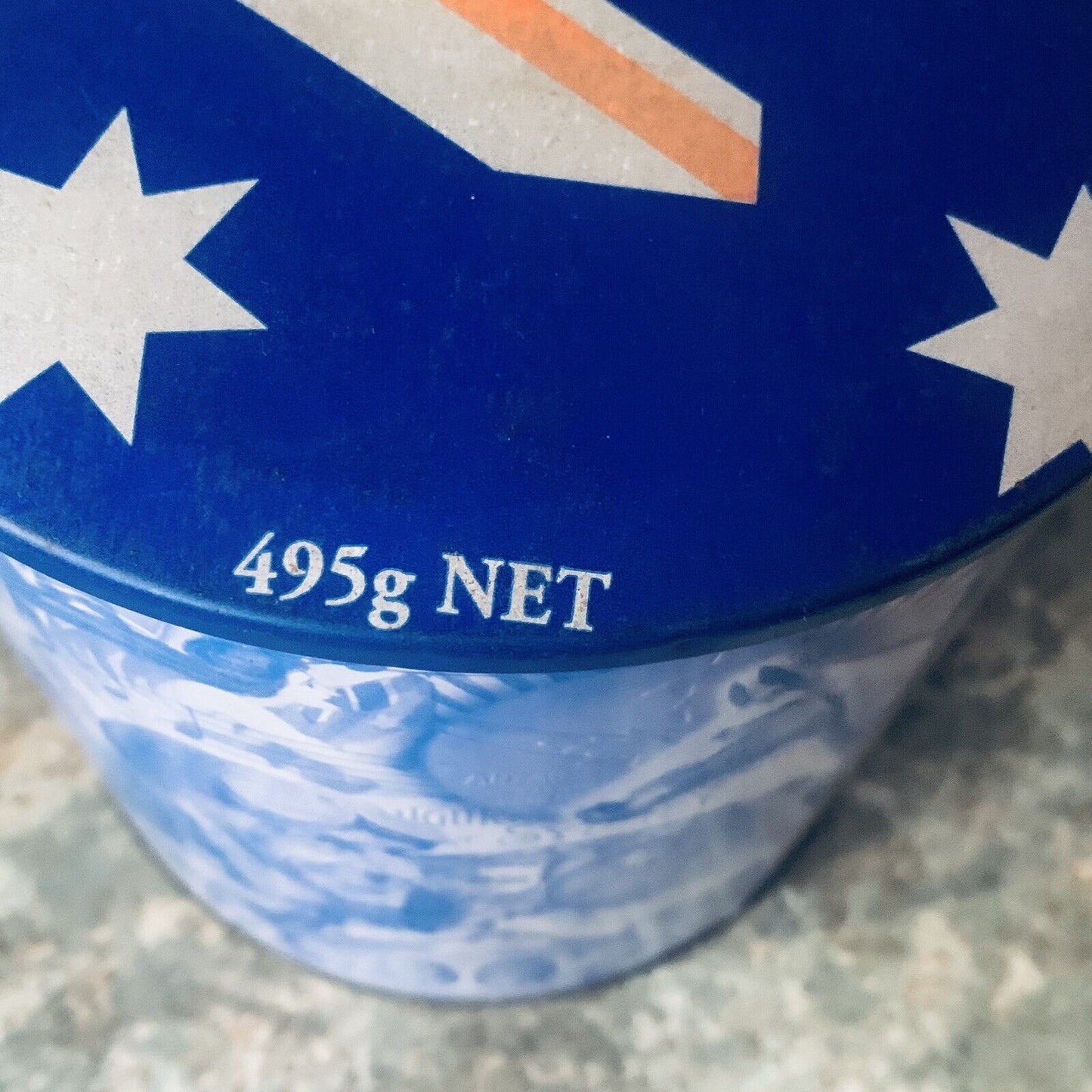 Metal Tin Arnott's Biscuits 100 Years of Federation Tim Tam Mint Slice 2001 Rust