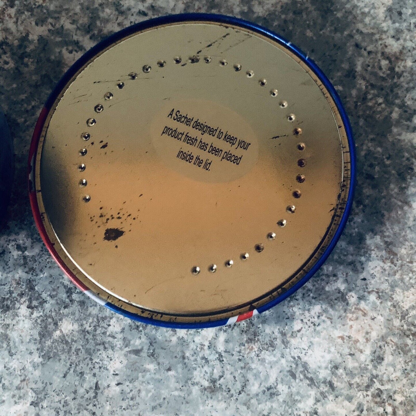 Metal Tin Arnott's Biscuits 100 Years of Federation Tim Tam Mint Slice 2001 Rust