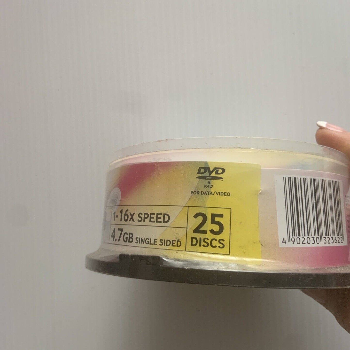 TDK DVD+R Disc 4.7GB 16 speed 25 DVD Discs Pk Spindle Data InkJet Printable NEW