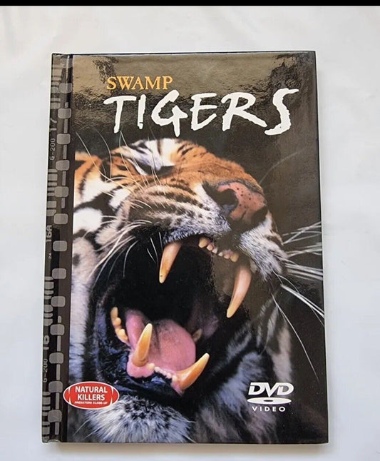 DVD & Book SWAMP TIGERS Natural Killers Documentary  R4 Natural World NEW