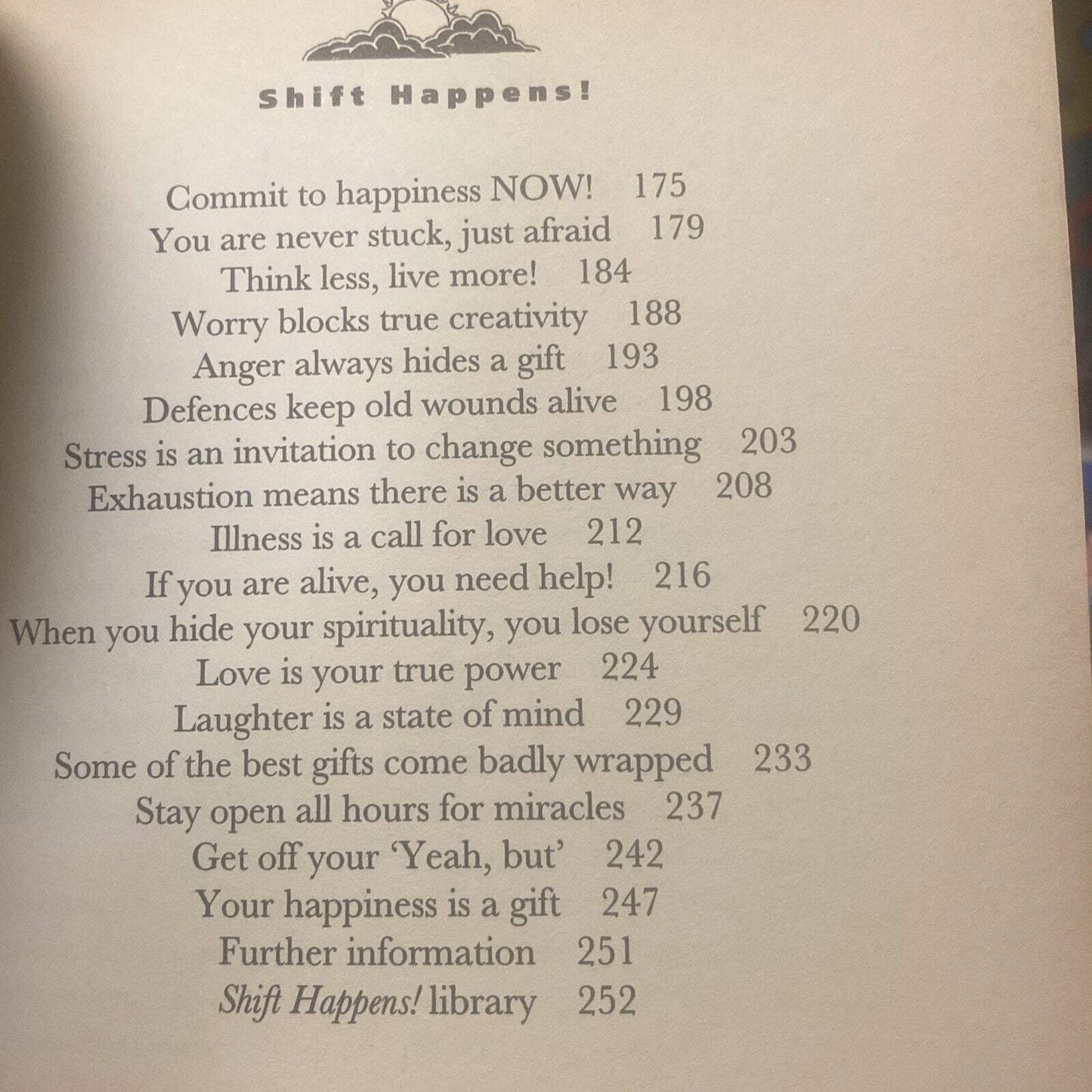 Shift Happens! Powerful Ways to Transform Your Life By Robert Holden PB