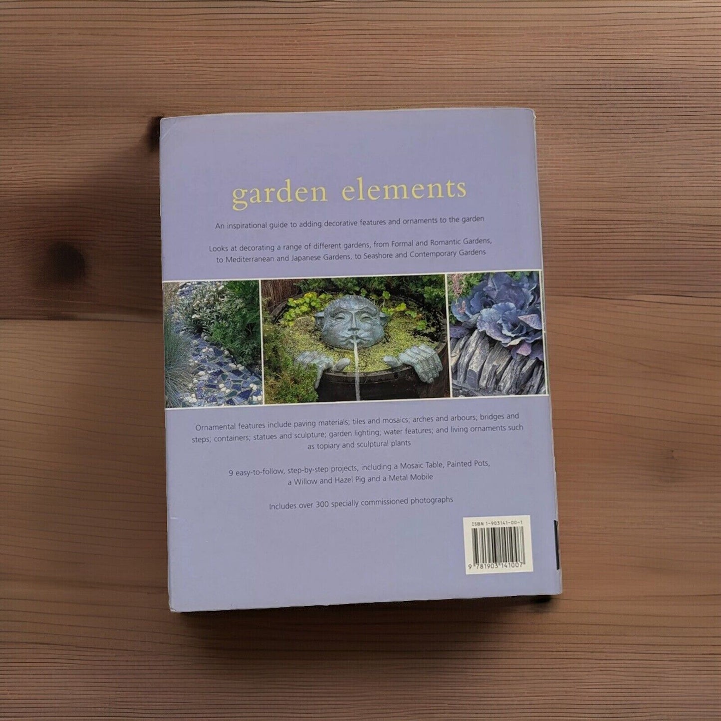 Garden Elements By Kathy Brown Decorative Inspirational Ideas HC Book DJ Photos