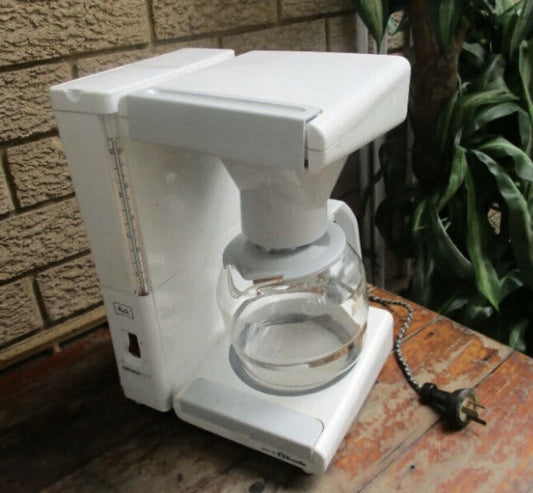 White Breville 12 cup Percolator Melitta Filter Coffee Maker Machine SMC 15/12