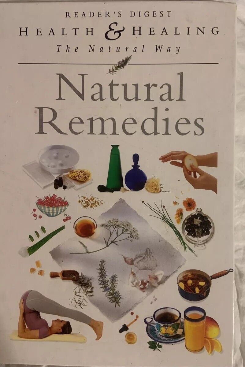 HC Book Readers Digest Natural Remedies Health & Healing the Natural Way 1997