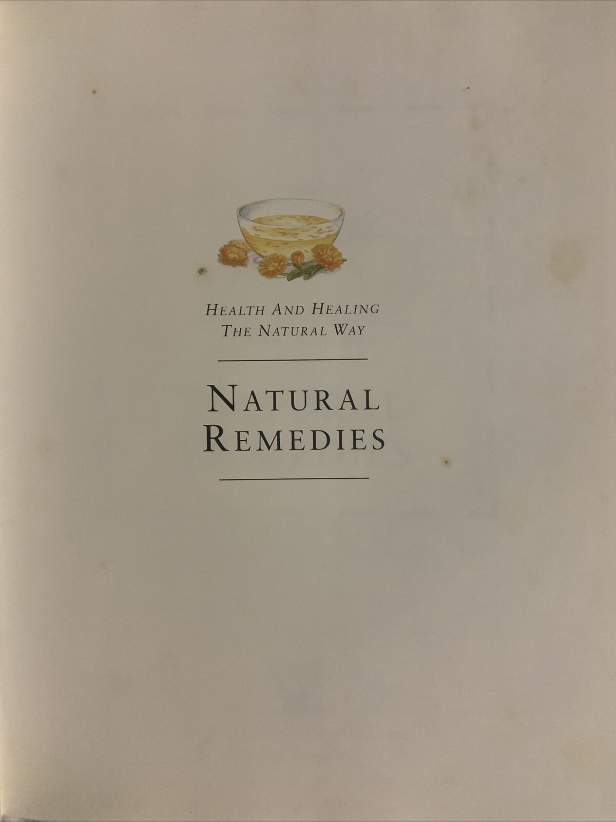 HC Book Readers Digest Natural Remedies Health & Healing the Natural Way 1997