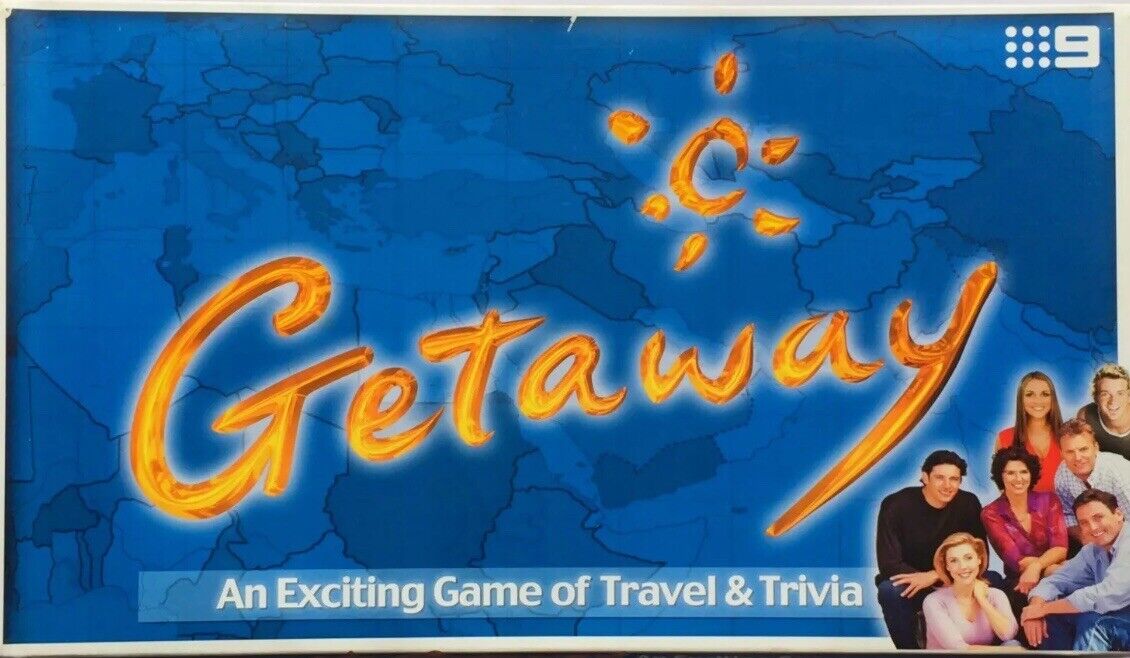 GETAWAY An Exciting Game Of Travel & Trivia Nine Network 2004 NEW Board Game