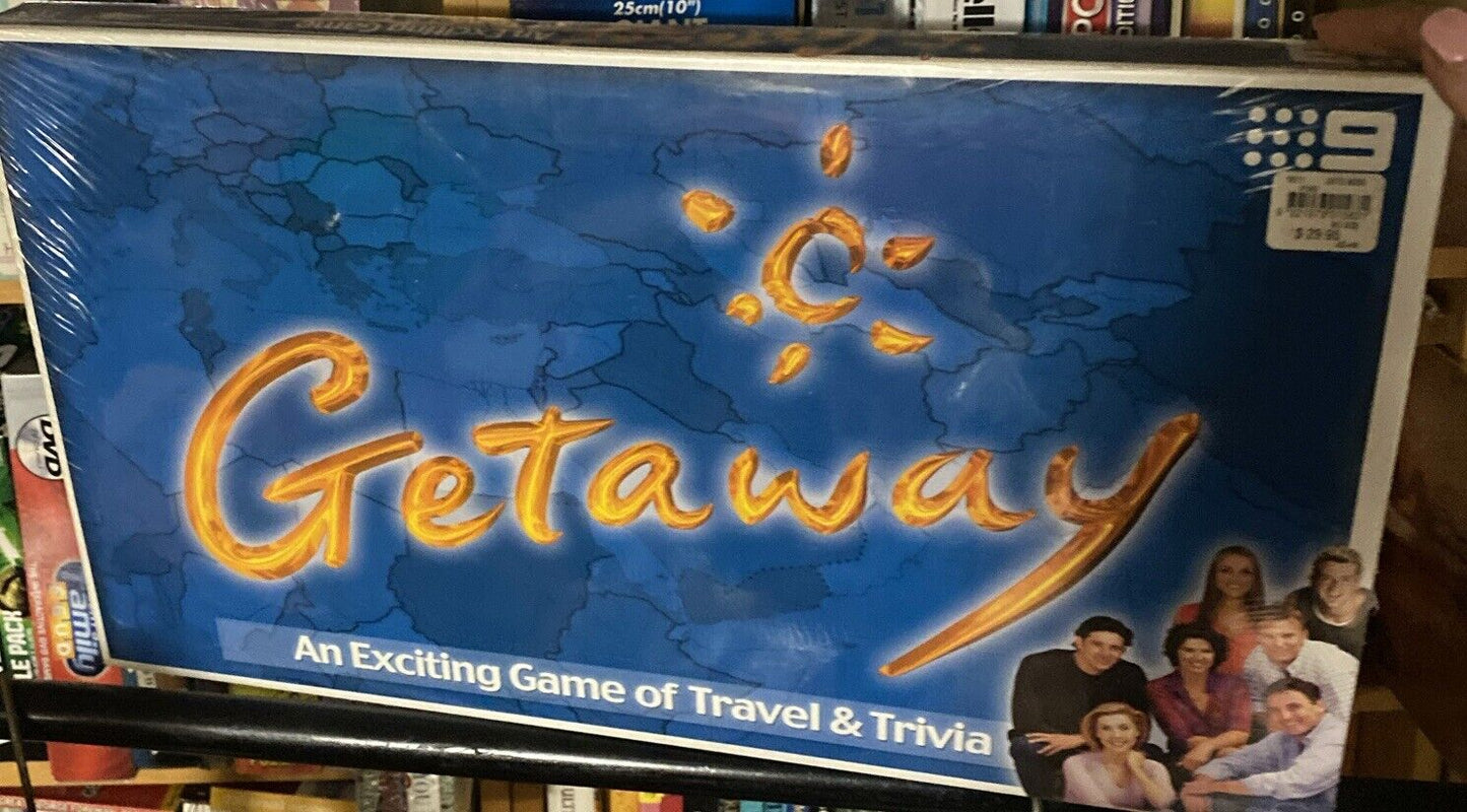 GETAWAY An Exciting Game Of Travel & Trivia Nine Network 2004 NEW Board Game