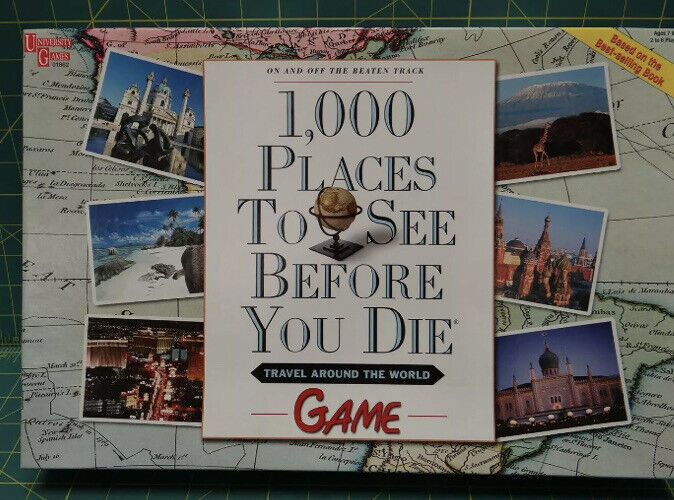 1000 PLACES TO SEE BEFORE YOU DIE Family Fun Board Game World Travel NEW Sealed