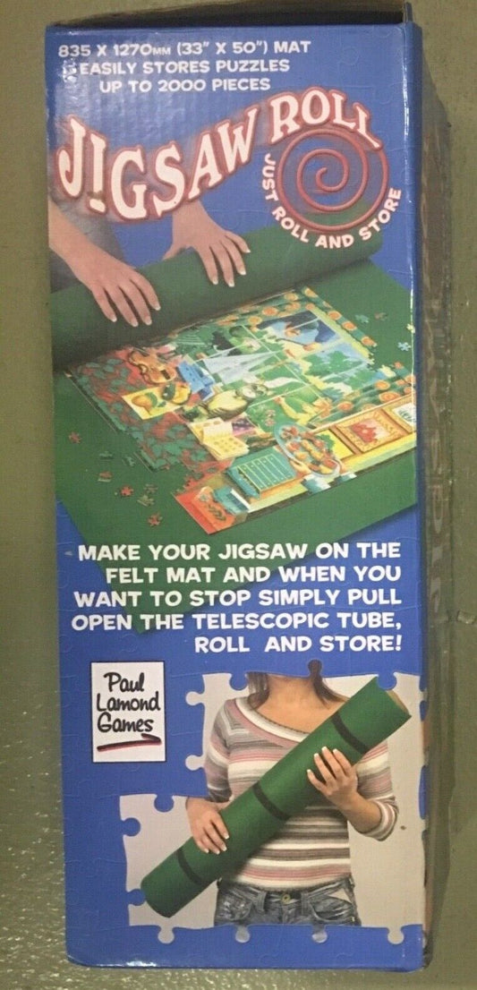 Jigsaw Puzzle Roll Paul Lamond Games FELT MAT to Store | Work In Progress