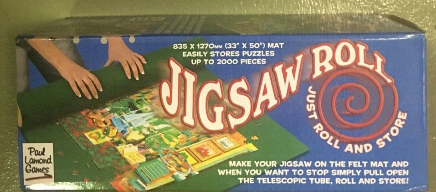 Jigsaw Puzzle Roll Paul Lamond Games FELT MAT to Store | Work In Progress