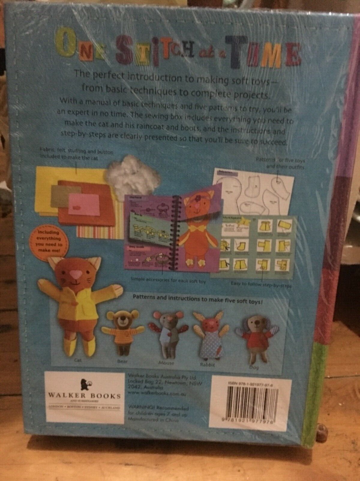 One Stitch At A Time The Complete TOY MAKING KIT  in Sealed Box Sewing NEW Gift