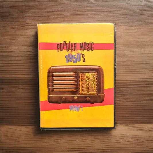 Popular Music Of The 1950s Volume 1 Box Set 4x Audio Tape Cassettes Music