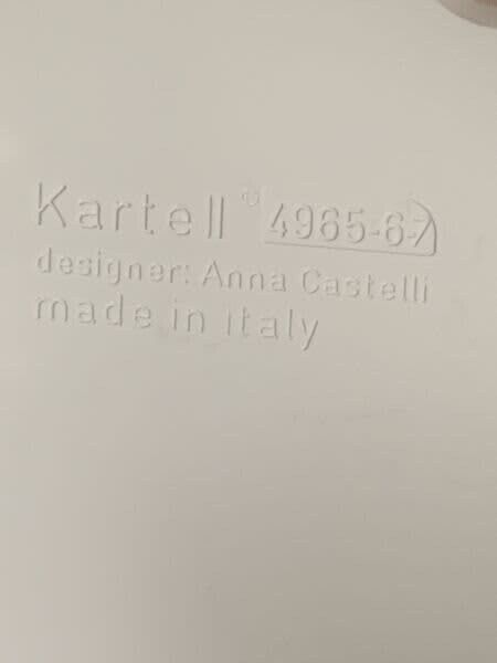 KARTELL Circular Componibili  Storage Unit Anna Castelli Italy  4965-6-7