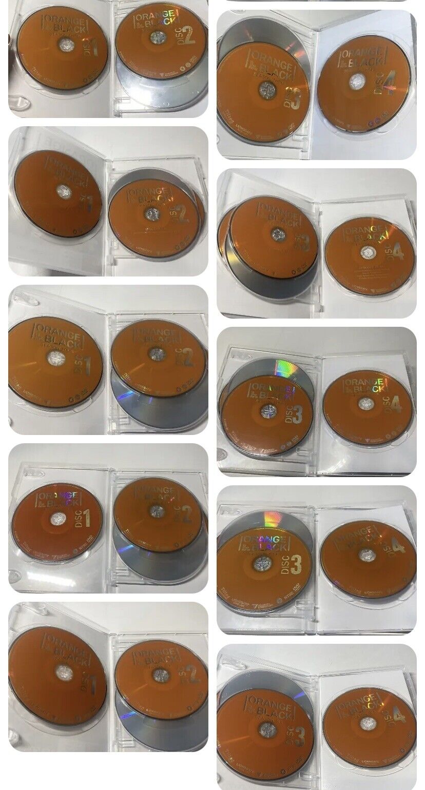 DVD ORANGE IS THE NEW BLACK The Complete Season 1 - 6  R4 24 Disc Set TV Prison