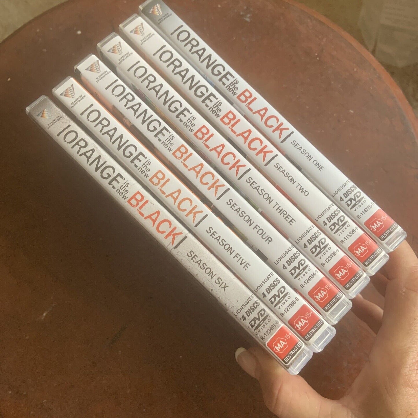 DVD ORANGE IS THE NEW BLACK The Complete Season 1 - 6  R4 24 Disc Set TV Prison