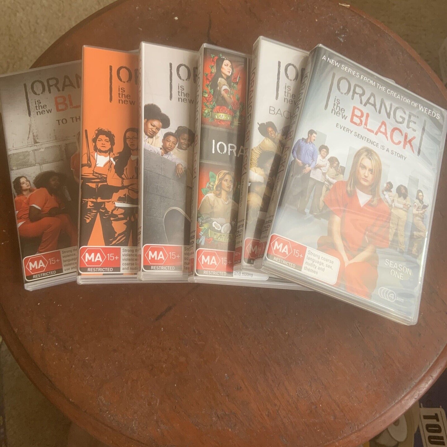 DVD ORANGE IS THE NEW BLACK The Complete Season 1 - 6  R4 24 Disc Set TV Prison