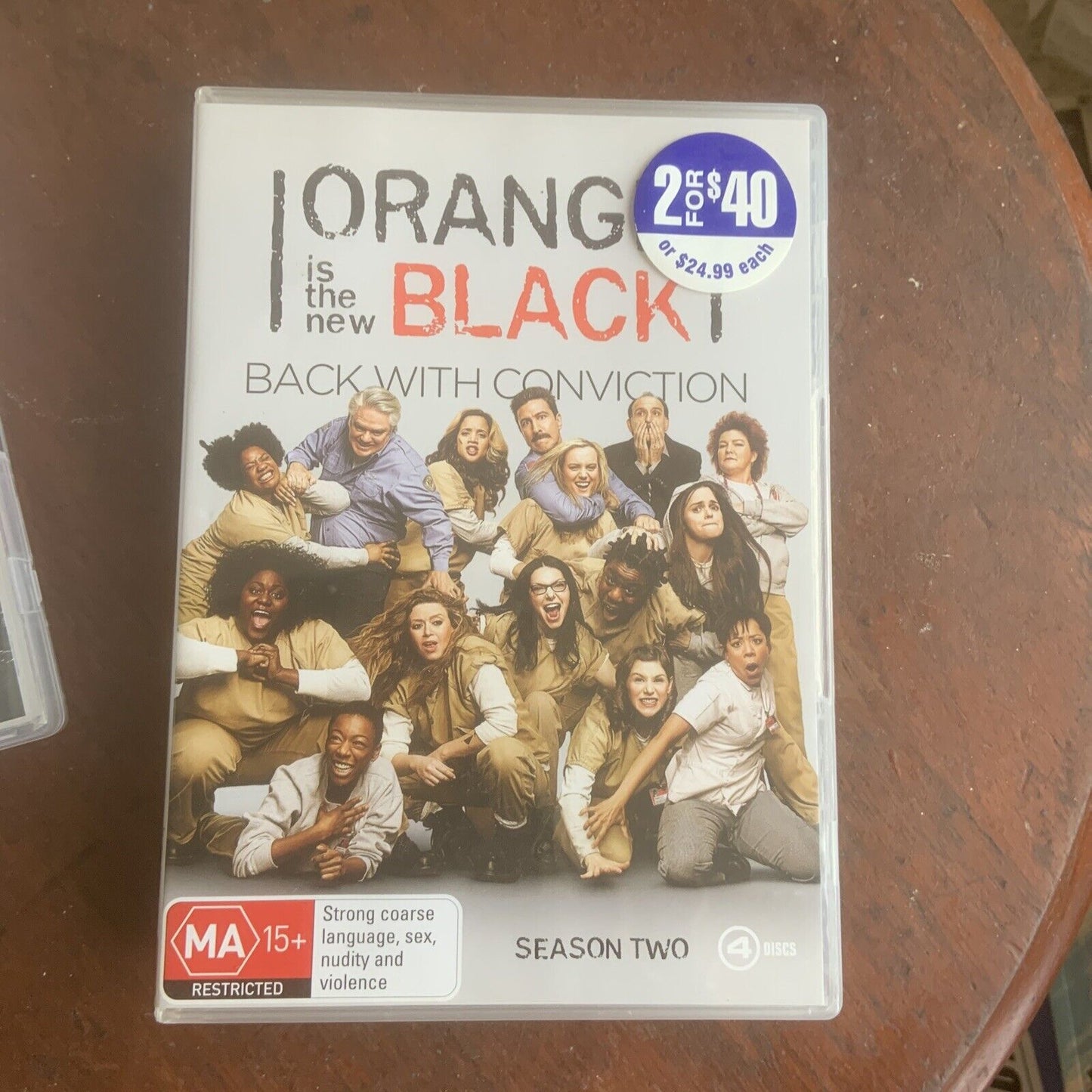 DVD ORANGE IS THE NEW BLACK The Complete Season 1 - 6  R4 24 Disc Set TV Prison