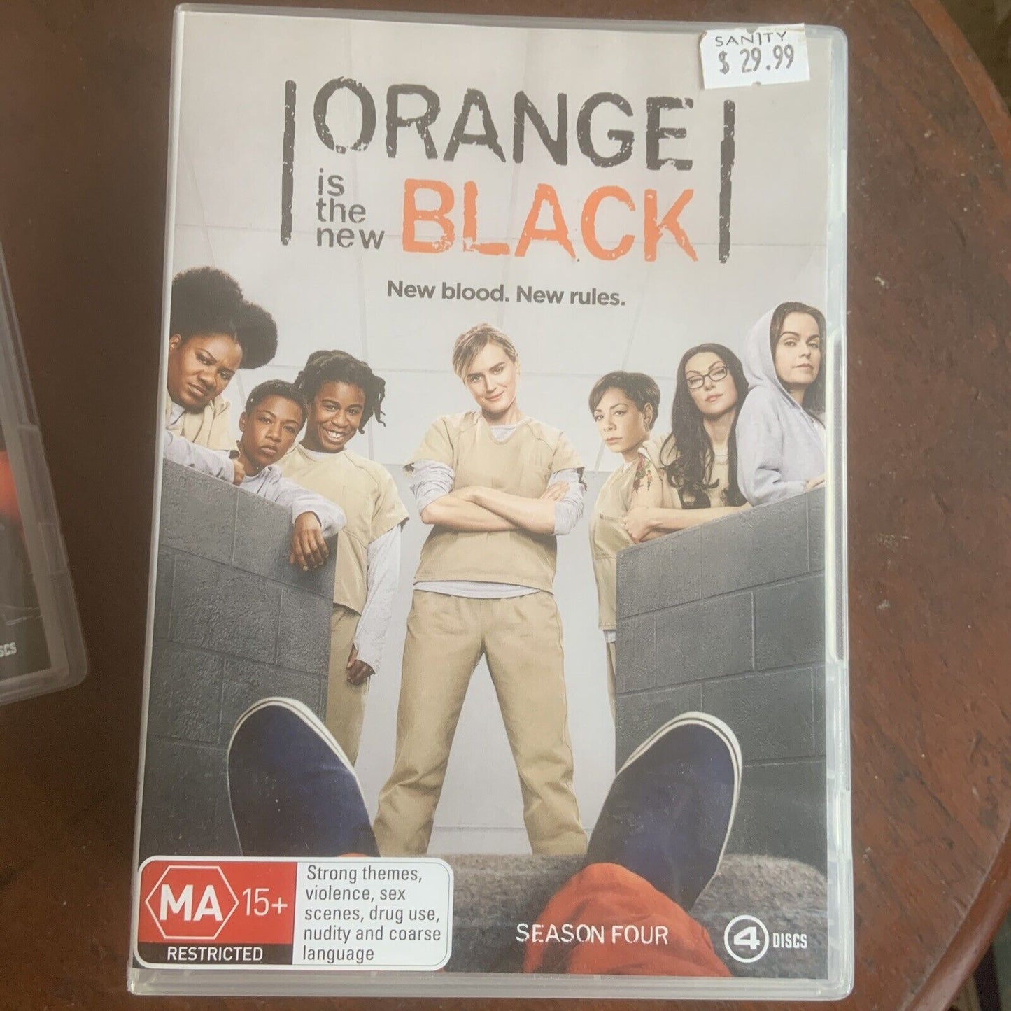 DVD ORANGE IS THE NEW BLACK The Complete Season 1 - 6  R4 24 Disc Set TV Prison