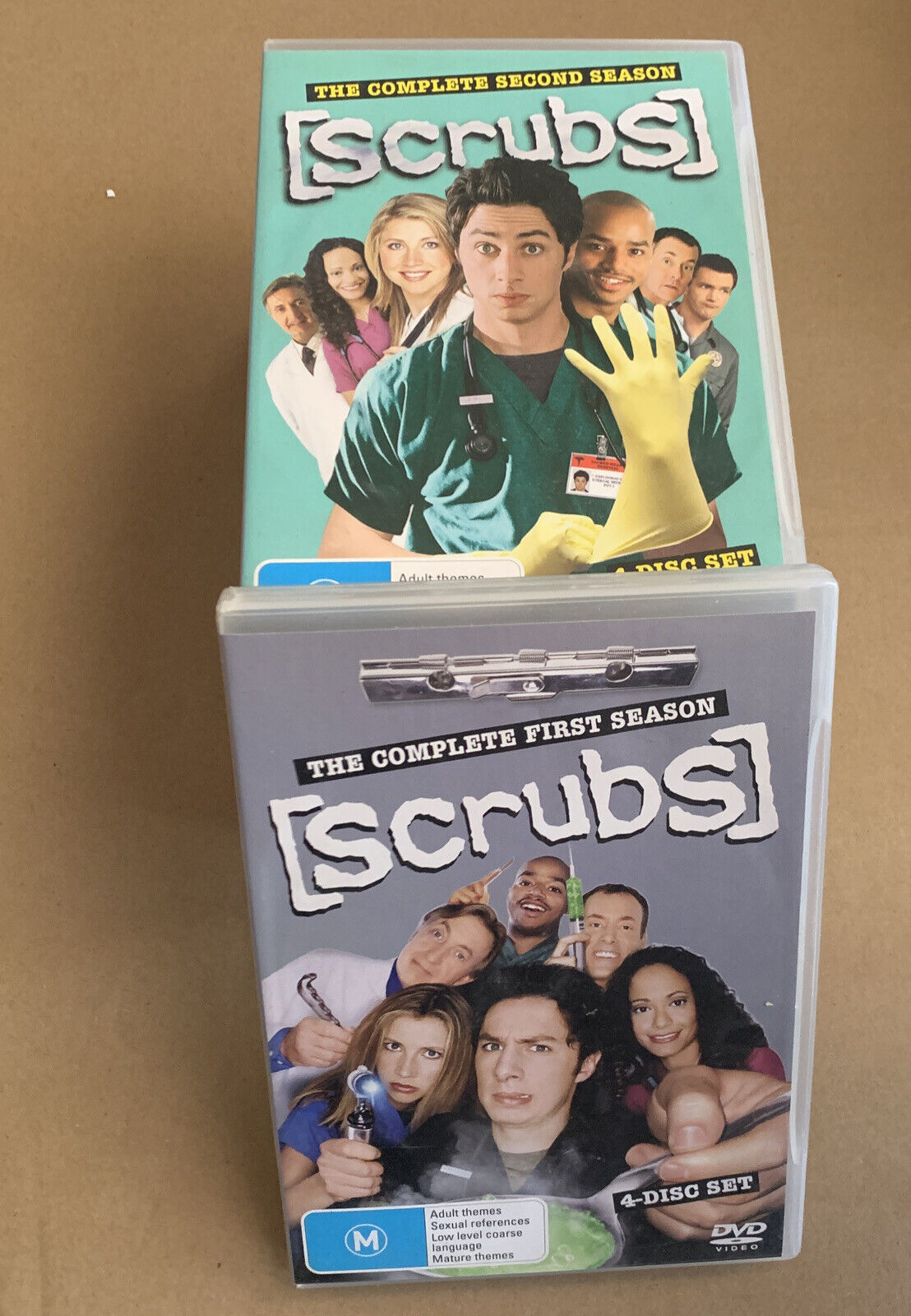 DVD SCRUBS Complete Season 1 to 9 Medical Romance Drama Comedy TV Series