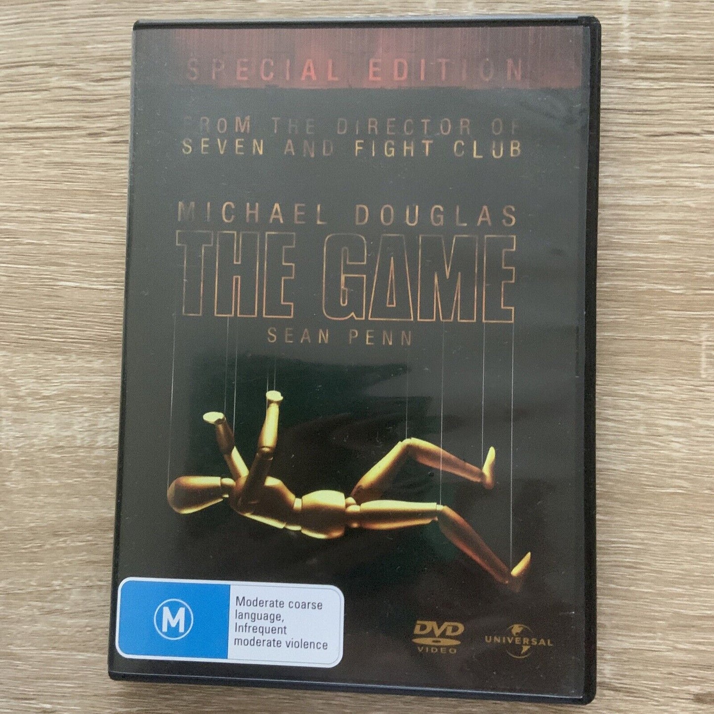 DVD THE GAME Michael Douglas Special Edition DAVID FINCHER FILM