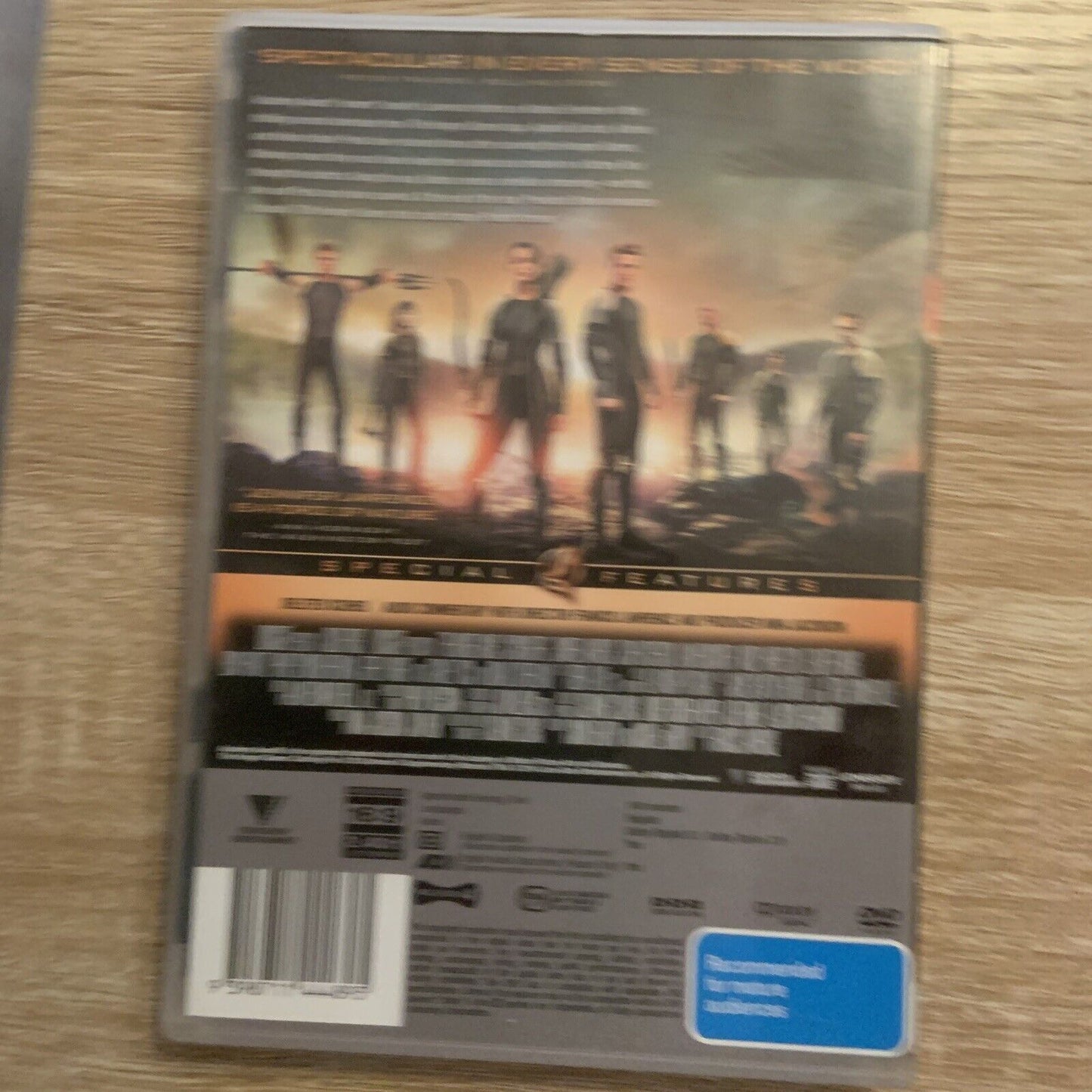 DVD THE HUNGER GAMES CATCHING FIRE Jennifer Lawrence Action Violence Fantasy