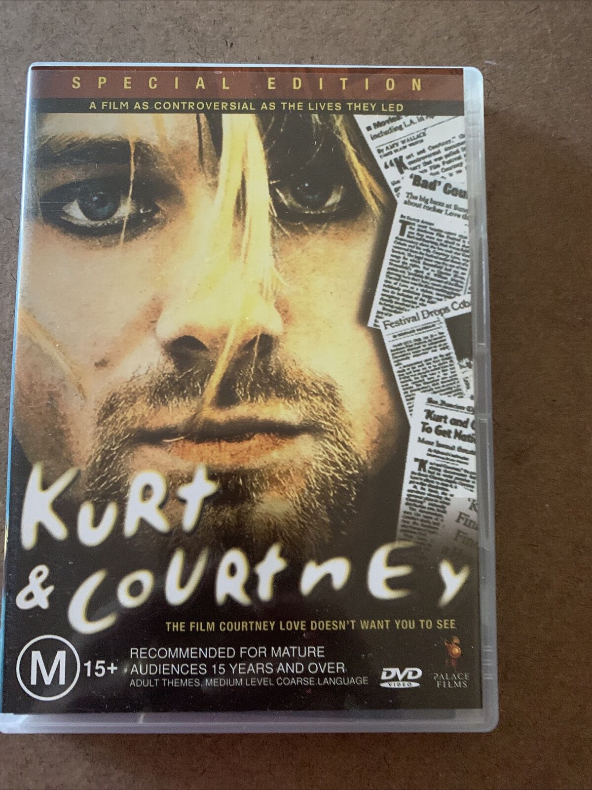 DVD Kurt & Courtney Special Edition Australia R4 Film Love Suicide Nirvana