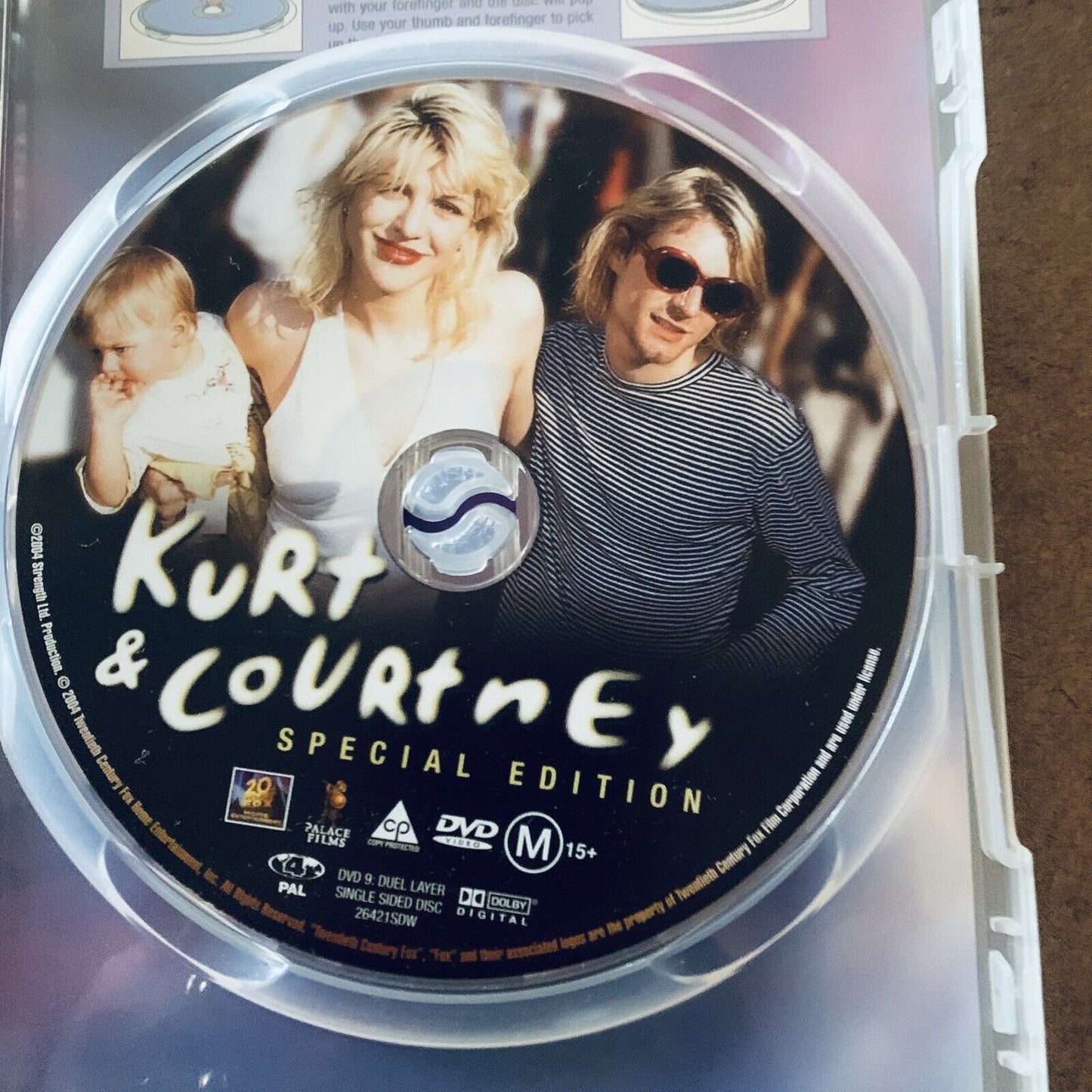 DVD Kurt & Courtney Special Edition Australia R4 Film Love Suicide Nirvana