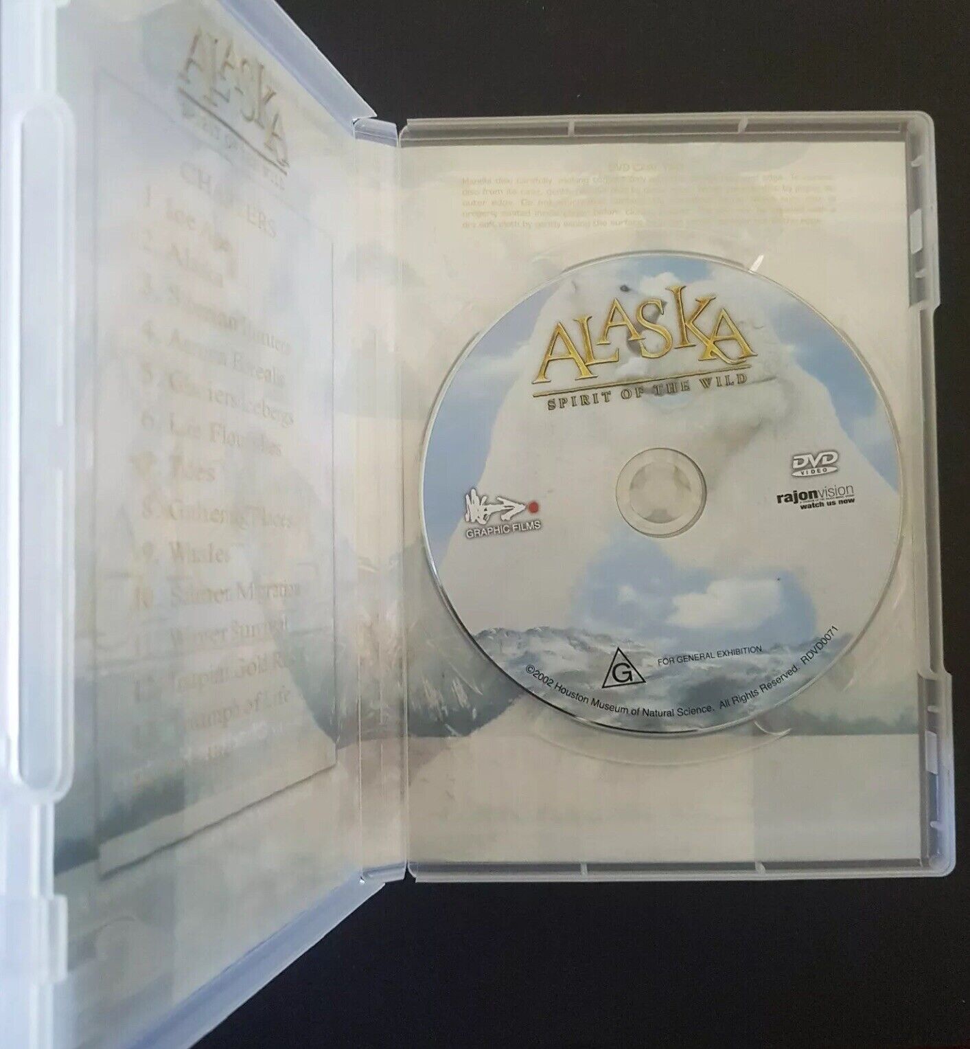 DVD ALASKA SPIRIT OF THE WILD IMAX Narrator CHARLTON HESTON Nature Documentary