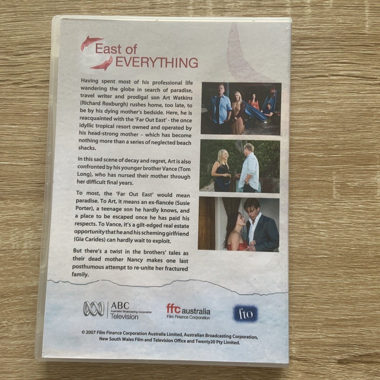 DVD EAST OF EVERYTHING 1 Disc Episodes 1 & 2 FFC Australia ABC TV