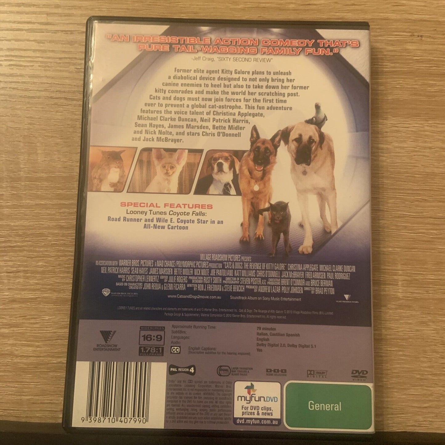 DVD BLADE 1999 Marvel Wesley Snipes Stephen Dorff Action Special Features R4 PAL