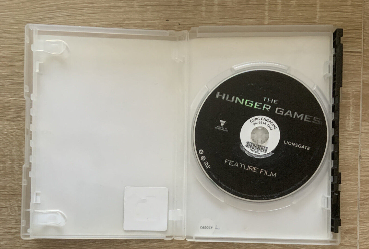 DVD THE HUNGER GAMES 2012 Jennifer Lawrence EX Rental Worldwide Phenomenon
