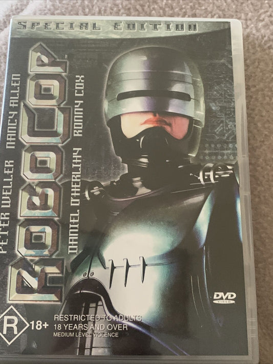 DVD ROBOCOP Special Edition 1987 SciFi Action Peter Weller Nancy Allen R 4