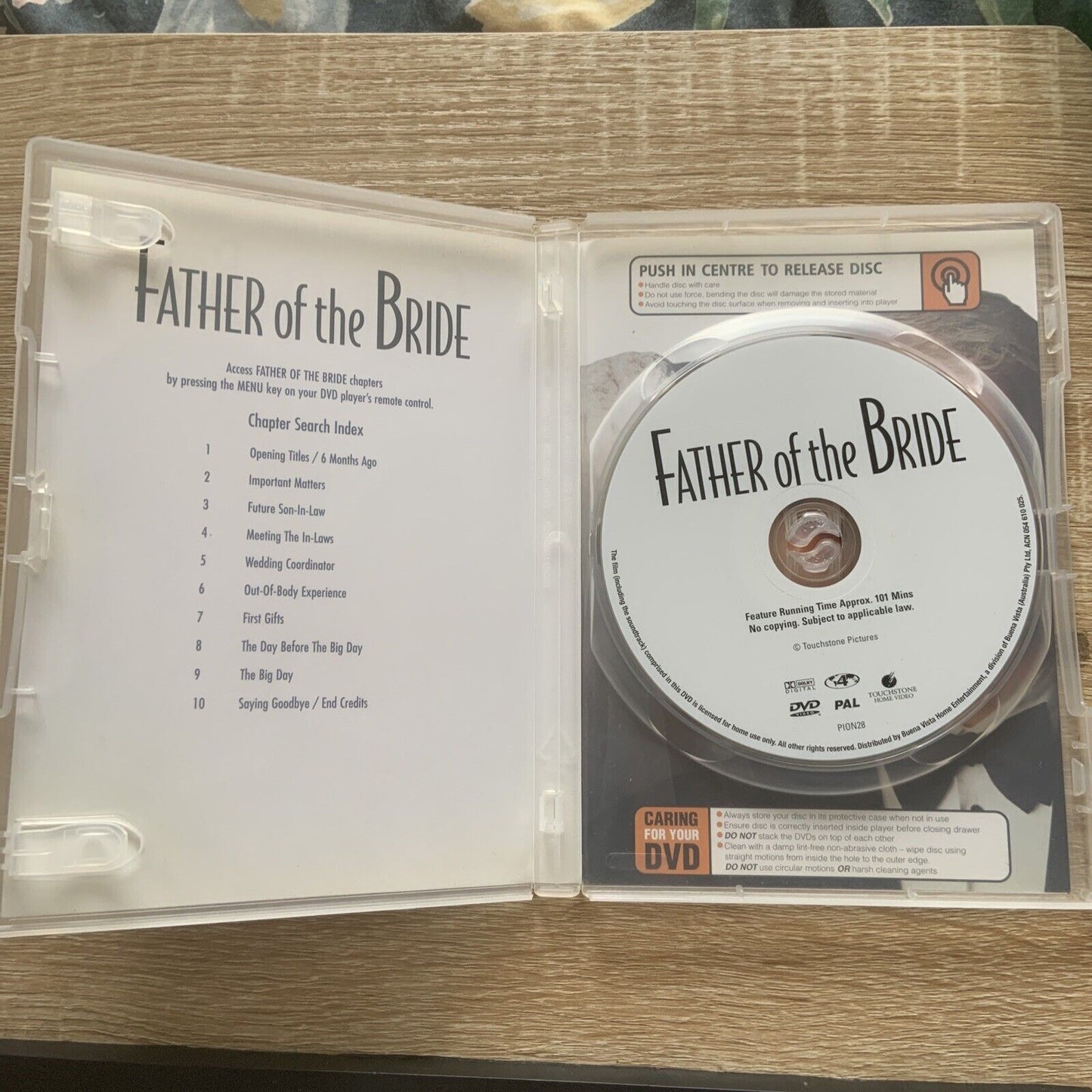 DVD FATHER OF THE BRIDE 1991 Diane Keaton Steve Martin Comedy Cult Classic