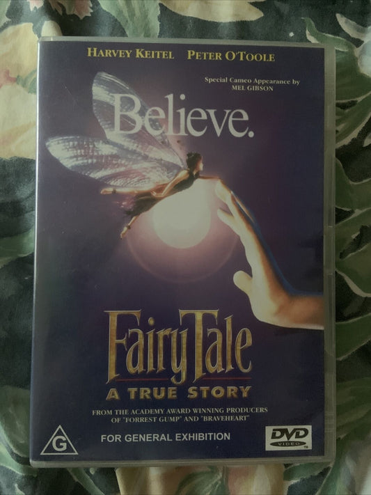 DVD FAIRYTALE A True Story 2001 Believe Harvey Keitel Peter Toole Magic Movie