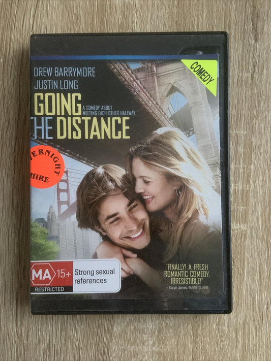 DVD GOING THE DISTANCE Drew Barrymore Justin Long Movie R4