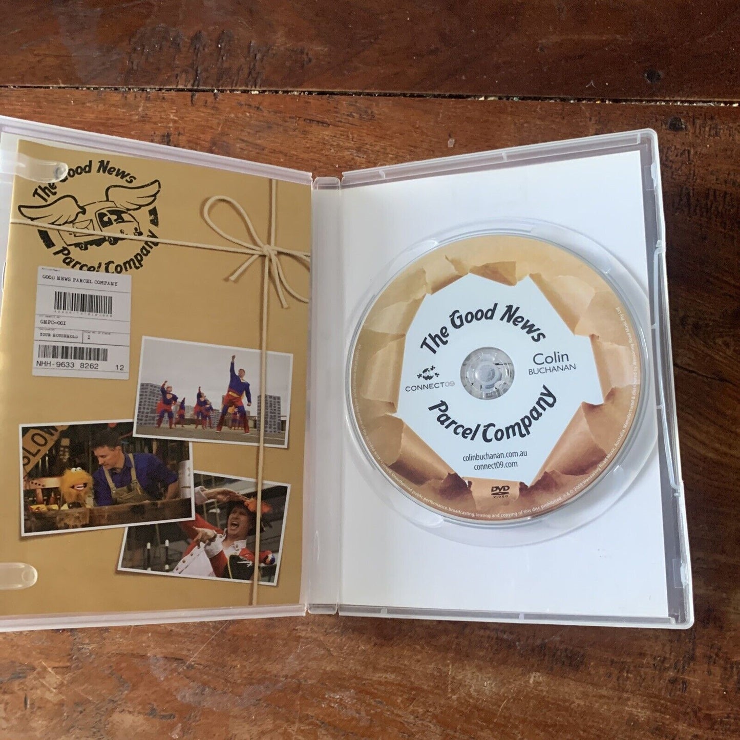 DVD The GOOD NEWS PARCEL COMPANY 2009 Aussie Praise for Families Colin Buchanan
