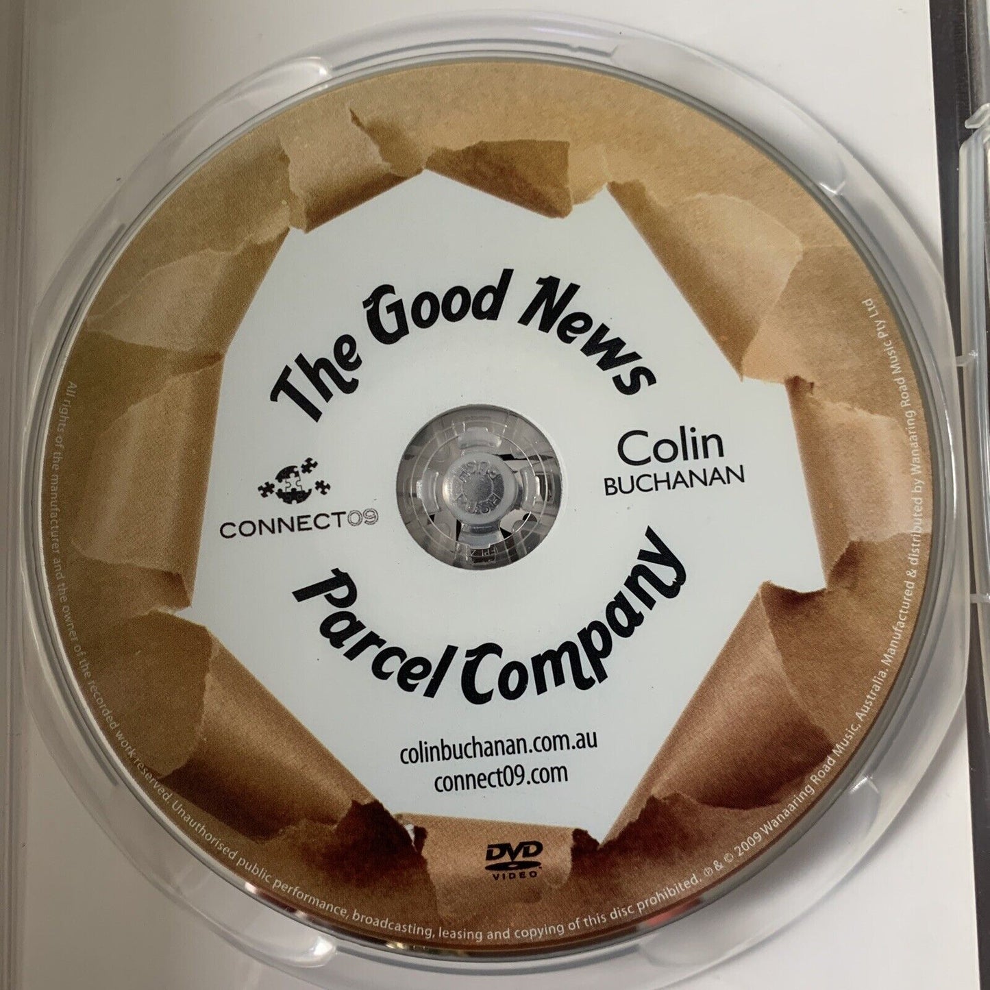 DVD The GOOD NEWS PARCEL COMPANY 2009 Aussie Praise for Families Colin Buchanan