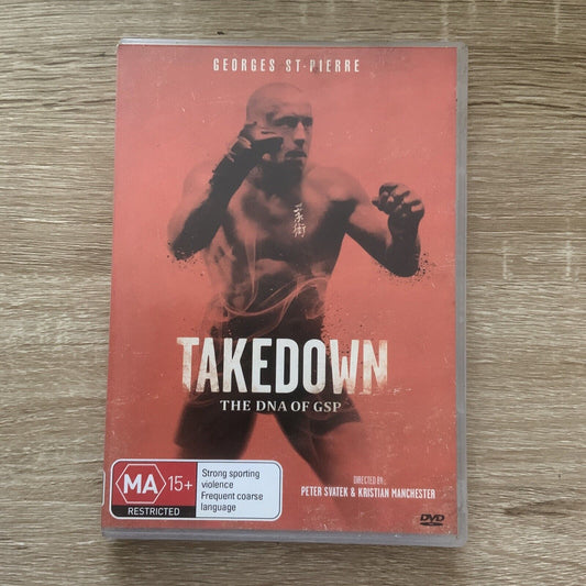 DVD TAKEDOWN - The DNA of GSP Georges St Pierre Documentary Movie