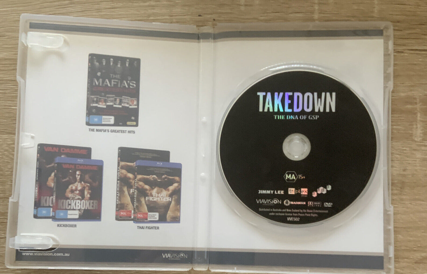 DVD TAKEDOWN - The DNA of GSP Georges St Pierre Documentary Movie