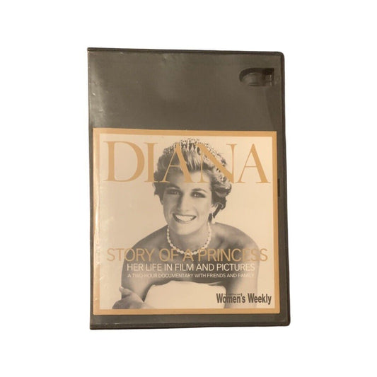 DVD DIANA STORY OF A PRINCESS 2 HOURS HISTORY 2007 Womens Weekly in Jewel Case