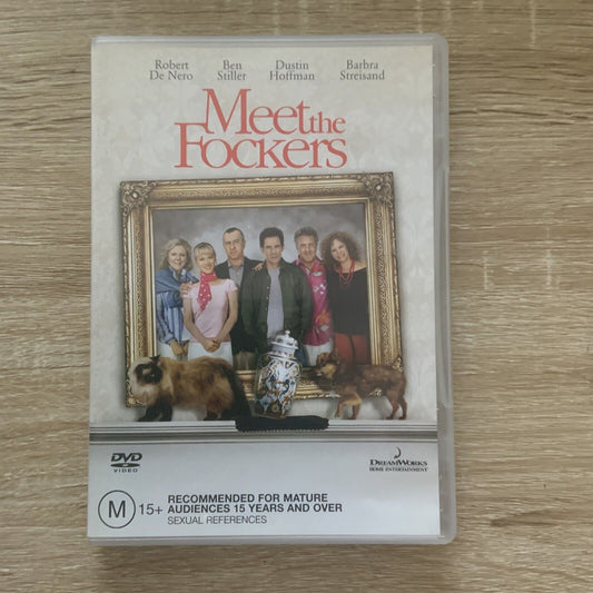 DVD MEET THE FOCKERS 2005 Dustin Hoffman Robert De Niro Ben Stiller R4 Comedy